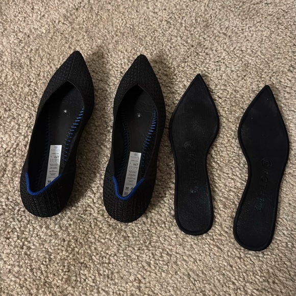 Rothy’s Black Flats with Pointed Toe - Picture 6 of 6